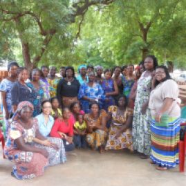 Ministering to women in Tamale, Ghana